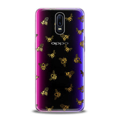 Lex Altern TPU Silicone Oppo Case Honeybee Pattern