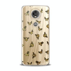 Lex Altern TPU Silicone Motorola Case Honeybee Pattern