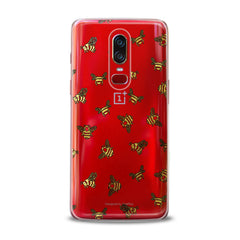 Lex Altern TPU Silicone OnePlus Case Honeybee Pattern