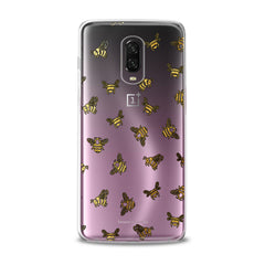 Lex Altern TPU Silicone OnePlus Case Honeybee Pattern