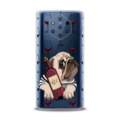 Lex Altern TPU Silicone Nokia Case Wine Pug