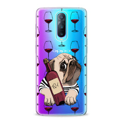 Lex Altern Wine Pug Oppo Case