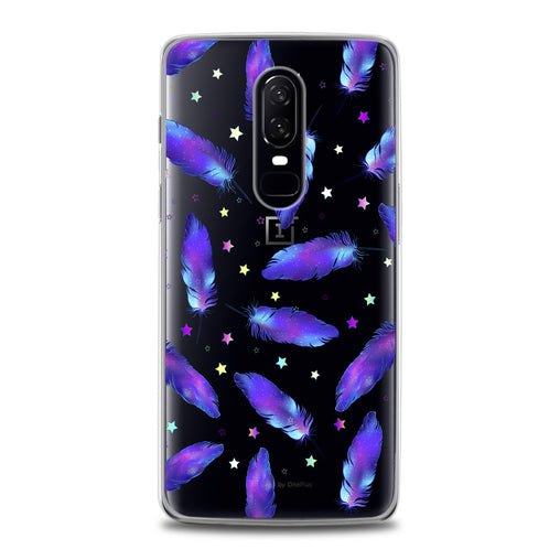 Lex Altern Magic Purple Feathers OnePlus Case