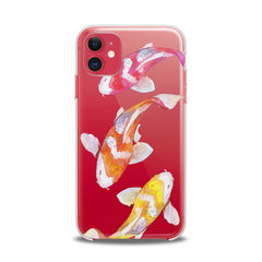 Lex Altern TPU Silicone iPhone Case Colored Koi Fishes