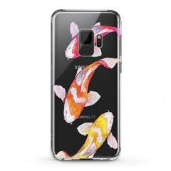 Lex Altern TPU Silicone Samsung Galaxy Case Colored Koi Fishes