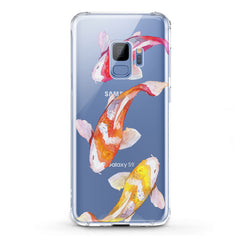 Lex Altern TPU Silicone Samsung Galaxy Case Colored Koi Fishes