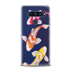 Lex Altern TPU Silicone LG Case Colored Koi Fishes