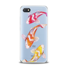 Lex Altern TPU Silicone Xiaomi Redmi Mi Case Colored Koi Fishes