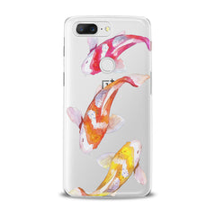 Lex Altern TPU Silicone OnePlus Case Colored Koi Fishes