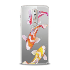 Lex Altern TPU Silicone Nokia Case Colored Koi Fishes