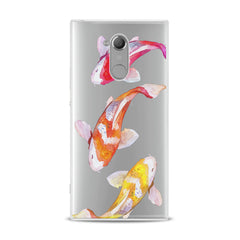 Lex Altern TPU Silicone Sony Xperia Case Colored Koi Fishes