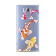 Lex Altern TPU Silicone Sony Xperia Case Colored Koi Fishes