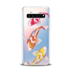 Lex Altern TPU Silicone Samsung Galaxy Case Colored Koi Fishes