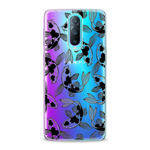 Lex Altern Black Koi Fish Oppo Case