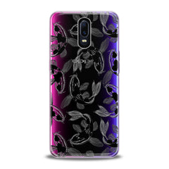 Lex Altern TPU Silicone Oppo Case Black Koi Fish