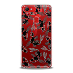 Lex Altern TPU Silicone Oppo Case Black Koi Fish