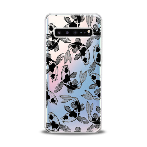 Lex Altern Black Koi Fish Samsung Galaxy Case