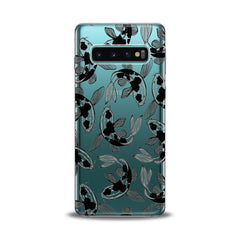 Lex Altern TPU Silicone Samsung Galaxy Case Black Koi Fish