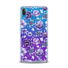 Lex Altern TPU Silicone Lenovo Case Floral Purple Beauty