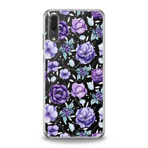 Lex Altern Floral Purple Beauty Huawei Honor Case