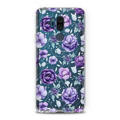 Lex Altern TPU Silicone LG Case Floral Purple Beauty