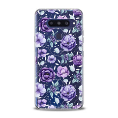 Lex Altern TPU Silicone LG Case Floral Purple Beauty