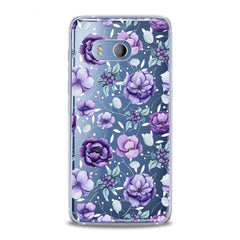 Lex Altern Floral Purple Beauty HTC Case