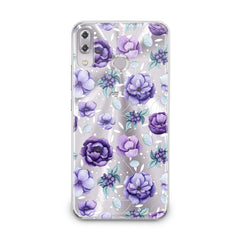 Lex Altern TPU Silicone Asus Zenfone Case Floral Purple Beauty