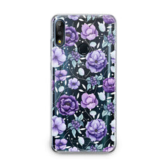 Lex Altern TPU Silicone Asus Zenfone Case Floral Purple Beauty