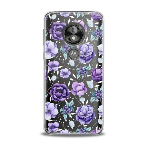 Lex Altern Floral Purple Beauty Motorola Case