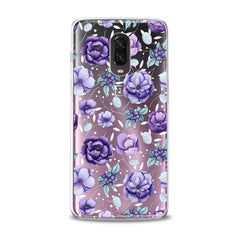 Lex Altern TPU Silicone OnePlus Case Floral Purple Beauty