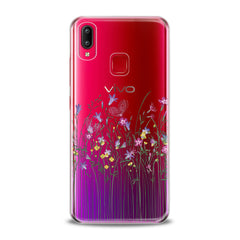 Lex Altern TPU Silicone VIVO Case Cute Wildflowers Art