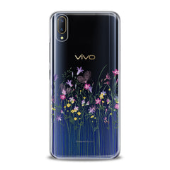 Lex Altern TPU Silicone VIVO Case Cute Wildflowers Art