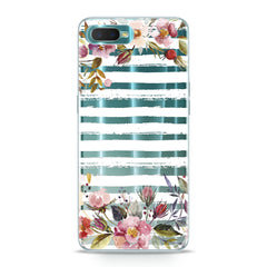 Lex Altern TPU Silicone Oppo Case Watercolor Spring Flowers