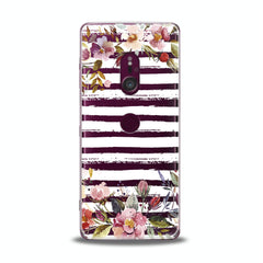 Lex Altern TPU Silicone Sony Xperia Case Watercolor Spring Flowers