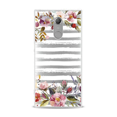 Lex Altern TPU Silicone Sony Xperia Case Watercolor Spring Flowers