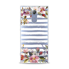 Lex Altern TPU Silicone Sony Xperia Case Watercolor Spring Flowers