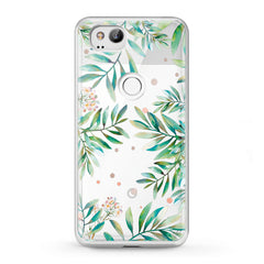 Lex Altern TPU Silicone Google Pixel Case Sea Buckthorn Bloom