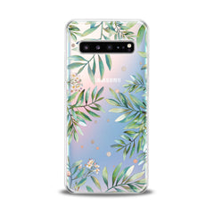 Lex Altern TPU Silicone Samsung Galaxy Case Sea Buckthorn Bloom