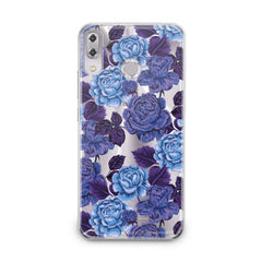 Lex Altern TPU Silicone Asus Zenfone Case Drawing Blue Roses