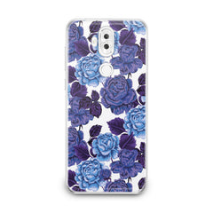 Lex Altern Drawing Blue Roses Asus Zenfone Case