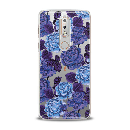 Lex Altern Drawing Blue Roses Nokia Case