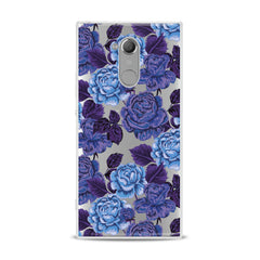 Lex Altern Drawing Blue Roses Sony Xperia Case