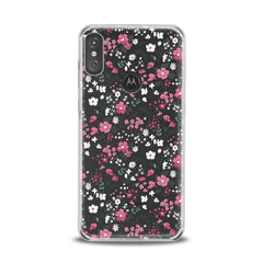 Lex Altern TPU Silicone Motorola Case Gentle Pink Wildflowers