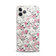 Lex Altern TPU Silicone iPhone Case Gentle Pink Wildflowers