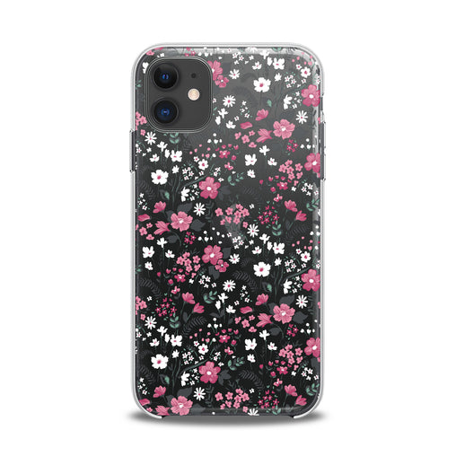 Lex Altern TPU Silicone iPhone Case Gentle Pink Wildflowers