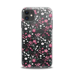 Lex Altern TPU Silicone iPhone Case Gentle Pink Wildflowers