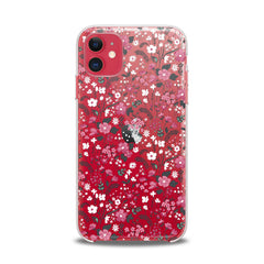 Lex Altern TPU Silicone iPhone Case Gentle Pink Wildflowers