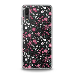 Lex Altern Gentle Pink Wildflowers Huawei Honor Case