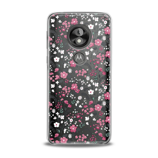 Lex Altern Gentle Pink Wildflowers Motorola Case